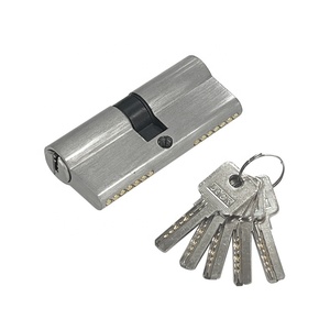 Nhà Sản Xuất Bán Hàng Trực Tiếp Hot Bán 60Mm Tất Cả Các Đồng Thau Double-Mở Xi Lanh Khóa Cửa Hiện Đại Khóa Được Trang bị Với 2 Phím Đồng - Product Image 1