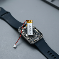 Kleine Größe 401230 120mAh 3,7V Lipo-Akku mit PCB für GPS-Tracker Kleine Geräte Spielzeug 3,7V Weicher Polymer-Akku