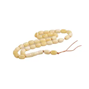 10 Mm Capsule Polyester Gebed Rozenkrans Voor Moslims Amber Tasbih Gebed Rozenkrans Islamitische Tasbih Kraal Tasbih Handgemaakt