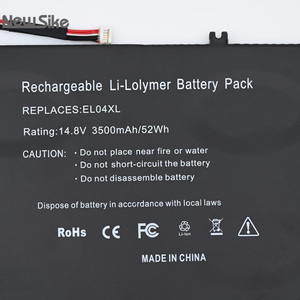 Batterie d'ordinateur portable Li-ion <span class=keywords><strong>EL04XL</strong></span> 3500 mAh pour HP ENVY 4 TouchSmart 4-1000 HSTNN-IB3R 681879-1C1 HSTNN-IB3R HSTNN-UB3R TPN-C102 - Product Image 2