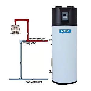 Smart WiFi 100L and 120L All-in-One Heat Pump | R134A 0.8P Eco-Friendly Hot Water Heater Energy-Efficient Utilizes Powe - Product Image 3
