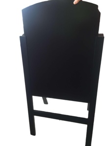 Custom A-Frame segni di <span class=keywords><strong>lavagna</strong></span> Double face in legno <span class=keywords><strong>lavagna</strong></span> <span class=keywords><strong>con</strong></span> piedistallo per gessetti segni di legno - Product Image 4