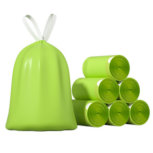 Bolsas de Basura Grandes para Cocina con Aroma a Artemisia Argyi, Repelente de Mosquitos, con Asas y Cierre de Cordón - Product Image 5