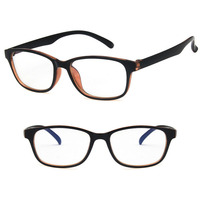 Monture de lunettes optiques rétro plate DL