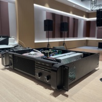 Amplificateur de puissance en métal de classe D à deux canaux de 600 W avec une impédance de 4/8 ohms pour les systèmes audio professionnels, les églises et les systèmes sonores KTV