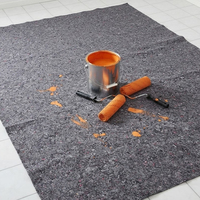 Rouleau de protection de sol en feutre antidérapant pour peintre, imperméable, Abdeckvlies, Malervlies, en coton recyclé, pour la rénovation et la décoration de la maison