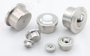 Hochbelastbare Edelstahl- & Kohlenstoffstahl-Kugelrollen SP30 50kg Tragfähigkeit Neu für Restaurantnutzung - Product Image 3