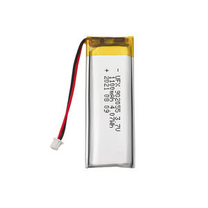चीन बैटरी फैक्टरी कस्टम ufx 902055 1100mah 3.7v nmc कैथोड तरल बैटरी 9*20*57 मिमी 500 साइड्स प्रमाणित अभिगम - Product Image 1