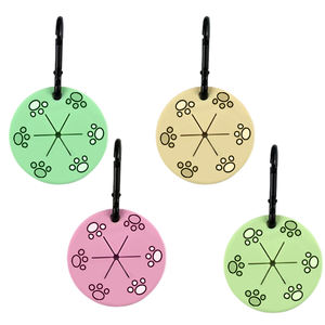 실리콘 화장실 후크 휴지통 가방 캐리어 클립 개 똥 캐리어 애완 동물 쓰레기 가방 홀더 핸즈프리 가죽 끈 야외 똥 가방 - Product Image 6