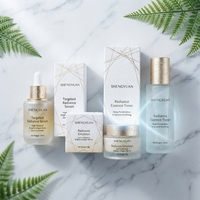 Ensemble de soins de la peau stimulant à base de Glabridin fermenté, Essence, Tonique, Sérum, Émulsion, Système de soin complexe pour le visage au quotidien
