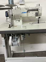 Máquina de coser industrial de una aguja de alta resistencia JUKI LU-1508N con arrastre superior para coser cuero y sofás, en venta