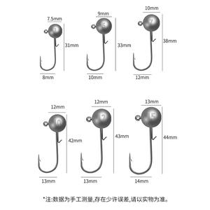 Hameçon anti-détachement pour la pêche au bar en eau douce, leurre souple, fabrication chinoise, vente en gros - Product Image 4