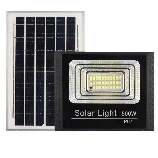 Hot Sale High Lumen Outdoor Dimmable Waterproof IP67 Remote Control 100w 200w 400w 500W 1000w Portable LED Solar Flood Lights