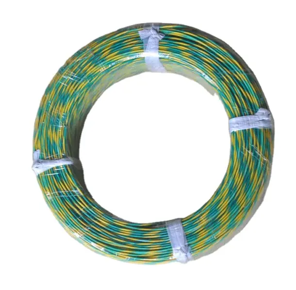 Cable eléctrico multicolor de 2,5mm, cable eléctrico de doble Color, aislado