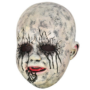 Tête complète <span class=keywords><strong>Latex</strong></span> Reborn Doll réaliste 3 D enfant bandeau masque fête couvre-chef Halloween costume accessoires raya <span class=keywords><strong>adulte</strong></span> costume - Product Image 4
