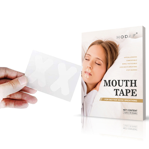 Perbaiki Kebiasaan Buruk Membuka Mulut untuk Bernapas Saat Tidur Berhenti Mendengkur Patch Tidur Strip Mulut Perekat Diri - Product Image 3