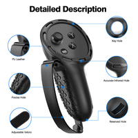 Coque en silicone de vente chaude pour poignée de contrôleur 3/3s-Accessoires de jeu multi-couleurs