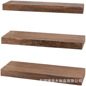 Bohao Wood Products <b>Wall</b> Mount <b>Display</b> Shelves Rectangle Float Design For Living Room Bedroom Study - Product Image 5