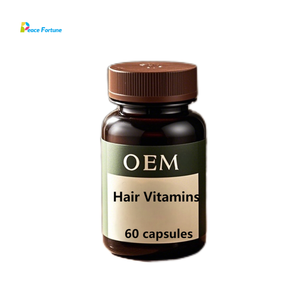 Kapsul vitamin suplemen pertumbuhan rambut dengan Biotin dan gergaji <span class=keywords><strong>Palmetto</strong></span>-rambut sehat dan suplemen makanan kesehatan seluruh tubuh - Product Image 1