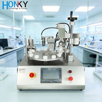 Máquina de Llenado de Botellas de Alta Velocidad para Tubos Criogénicos, Semiautomática con Componentes PLC para Llenado de Productos Químicos y Aceites