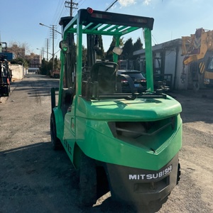 Montacargas Diésel Mitsubishi Usado de Alta Calidad, 2.5-5 Toneladas, Alto Rendimiento, Todoterreno, Mástil de Dos/Tres Etapas, en Stock - Product Image 1