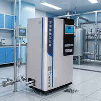 Générateur de NaClO compact à commande PLC, équipement de désinfection sur site pour le traitement de l'eau circulante des piscines
