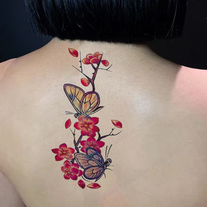 Pegatinas <span class=keywords><strong>de</strong></span> <span class=keywords><strong>tatuaje</strong></span> temporal <span class=keywords><strong>de</strong></span> alta calidad y precio barato, arte corporal, flores sexis, pegatinas <span class=keywords><strong>de</strong></span> <span class=keywords><strong>tatuaje</strong></span> impermeables <span class=keywords><strong>para</strong></span> mujeres - Product Image 2