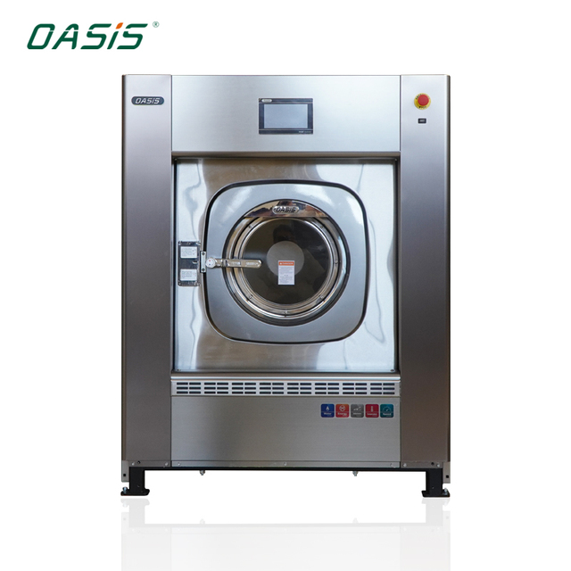 OASIS Factory Heavy Capacity 20KG Fully Automatic Industrial Laundry Equipment Washer Extractor Cold Water Cleaning 2-Year