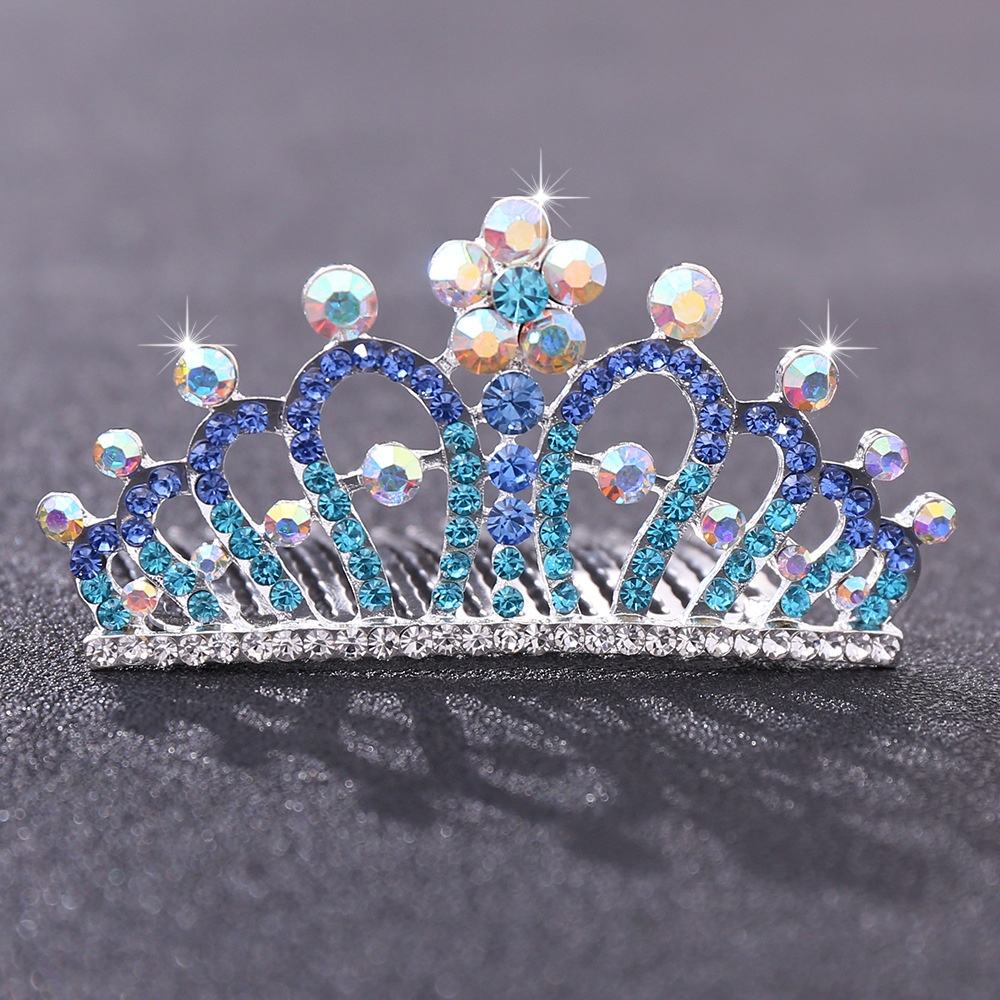 Silver blue diamond + ab diamond