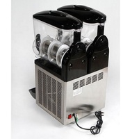 Offre Spéciale smoothie daiquiri slash margarita slushie machine granita glace chiot boisson congelée pas cher slush machine 3 fabricant de réservoir