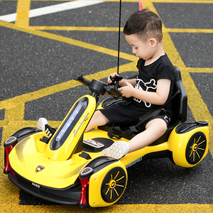Kart électrique pour enfants à 3 vitesses réglables, télécommandé, voiture de course cool pour enfants, vente en gros disponible - Product Image 3
