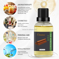 Huile de cannelle de qualité alimentaire, huile d'écorce de cannelle en vrac naturelle pure pour bougies de savon, parfums et aromathérapie