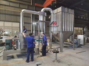 Mesin Penggiling Herbal Moringa, Penghancur Daun, Penggiling Bubuk Ultra Halus, Mesin Pembuat Bubuk Rempah untuk Dijual - Product Image 4