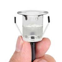 Lot de 10 kit d'éclairage de pont encastré IP67LED haute luminosité dans le sol éclairage LED de paysage extérieur pour escalier patio sol de jardin