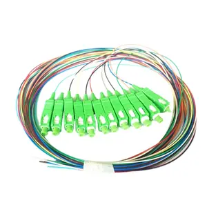 FO Fibra Ottica Pigtail SC/UPC SM 9/125 G.657A (OS2) LSZH Stretto Multicolore 1m