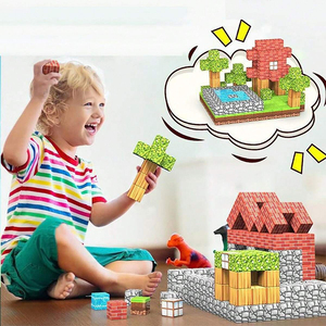 Juguete Magnético Cuadrado, Cubos Magnéticos de Construcción, Juguete Educativo para Niños, Modelo de Juguete - Product Image 4