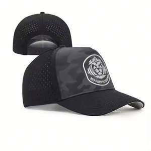 Casquette Snapback HS41 en PVC avec logo personnalisé, imperméable, haute performance, flottante, casquette de baseball avec logo personnalisé - Product Image 2