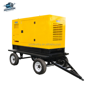 Generador Nengron de 10KW, 30KW, 50KW, Silencioso, Tipo Remolque, Móvil, con Certificación CE y EPA, para Suministro Temporal de Electricidad, Refrigeración por Agua - Product Image 5