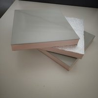 Panneau de conduit d'air isolant en aluminium et phénolique à une face pour la ventilation de la climatisation centrale