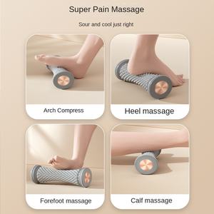 Masseur de pieds manuel en plastique en gros, rouleau, ballon de yoga, masseur du tendon d'Achille. - Product Image 6