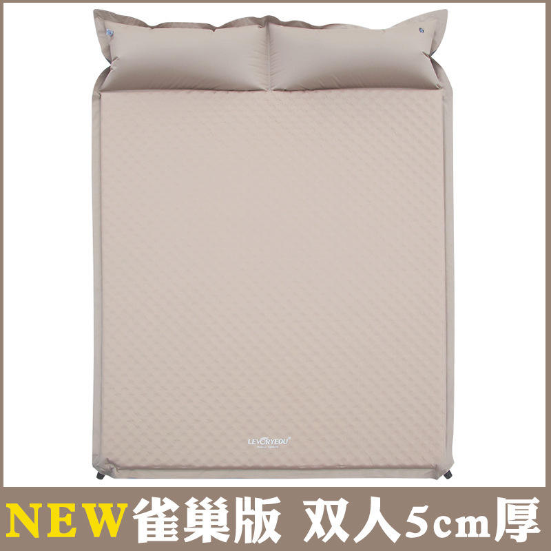 Sable plaqué or double face, épaisseur 5 cm