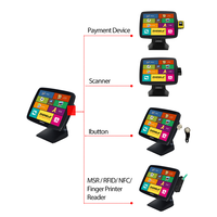 Sistema de Punto de Venta ZHONGJI, Software Empresarial EPOS, Multi-OS, Fácil Facturación, Pantalla de Visualización, Dispositivo de Punto de Venta