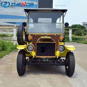 Voiture de tourisme électrique classique de luxe Zhenda, style rétro vintage, cadre en acier couleur personnalisée, multi-styles - Product Image 2