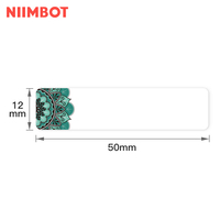NiiMbot D11 Nouveau design Papier pour imprimante d'étiquettes argentées