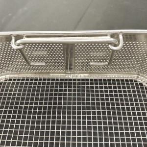Fabricants Panier de désinfection en acier inoxydable <span class=keywords><strong>40</strong></span> 50 cm personnalisé Panier pour dispositifs médicaux - Product Image 5