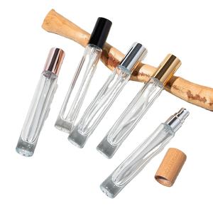 Envase <span class=keywords><strong>de</strong></span> Perfume <span class=keywords><strong>de</strong></span> Lujo <span class=keywords><strong>de</strong></span> 10 ml, Botellas <span class=keywords><strong>de</strong></span> Perfume Vacías <span class=keywords><strong>de</strong></span> Vidrio con Tapa <span class=keywords><strong>de</strong></span> Plástico Dorada o Plateada, Recargables, Tamaño <span class=keywords><strong>de</strong></span> Viaje para Mujeres y Hombres, Regalo - Product Image 1