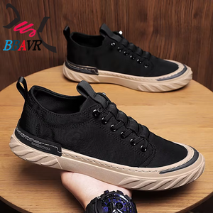 Zapatos de Lona para Hombre, Estilo Casual, con Forro de Malla y Suela Suave - Product Image 2