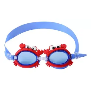 Lunettes de natation anti-buée pour enfants avec protection UV, lentille en PC, monture en plastique, design licorne pour enfants, protection maximale, couleur rose - Product Image 6