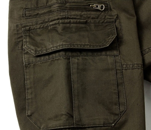 Pantaloni <span class=keywords><strong>Cargo</strong></span> da <span class=keywords><strong>Uomo</strong></span> Personalizzati all'Ingrosso, Casual, Dritti, con Ricamo, per Escursionismo e Campeggio, a Vita Media - Product Image 6