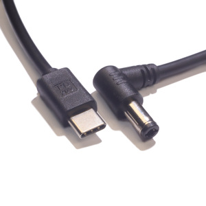 Cable de alimentación USB <span class=keywords><strong>C</strong></span> a DC 5,5mm X 2,1mm, <span class=keywords><strong>entrada</strong></span> USB <span class=keywords><strong>C</strong></span> a cable de carga de salida DC 12V, funciona con cargador PD y banco de energía PD - Product Image 2